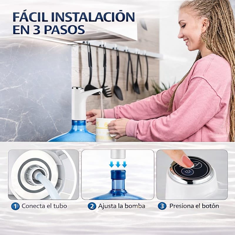 Dispensador de Agua Eléctrico