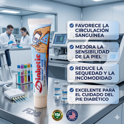 Crema de tratamiento para la diabetes VitaGluco