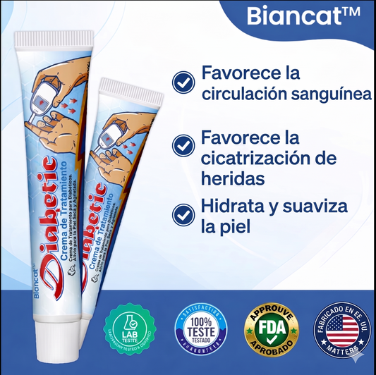 Crema de tratamiento para la diabetes VitaGluco