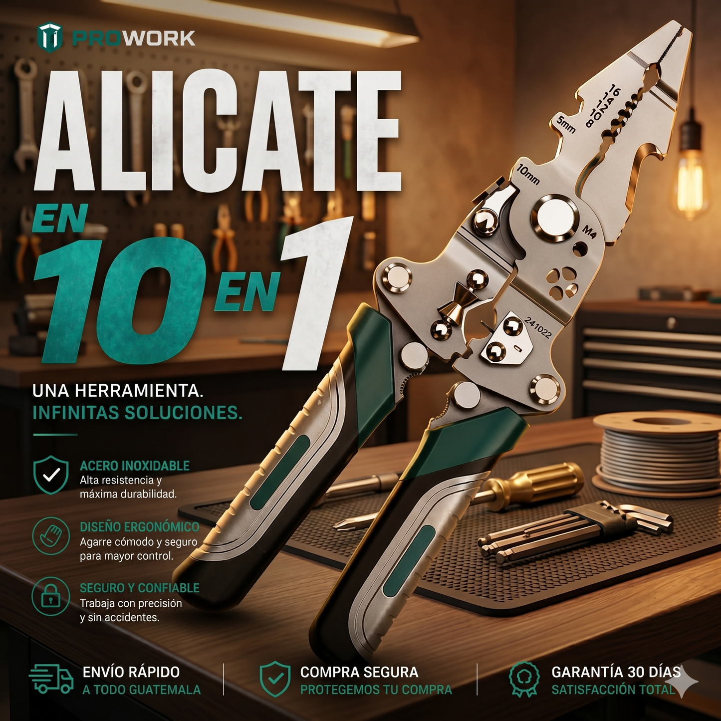 ALICATE PELACABLES MULTIPROPÓSITO