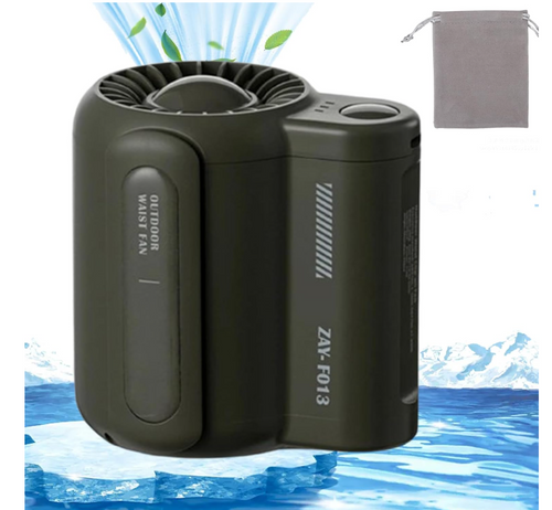 ventilador portátil de cintura
