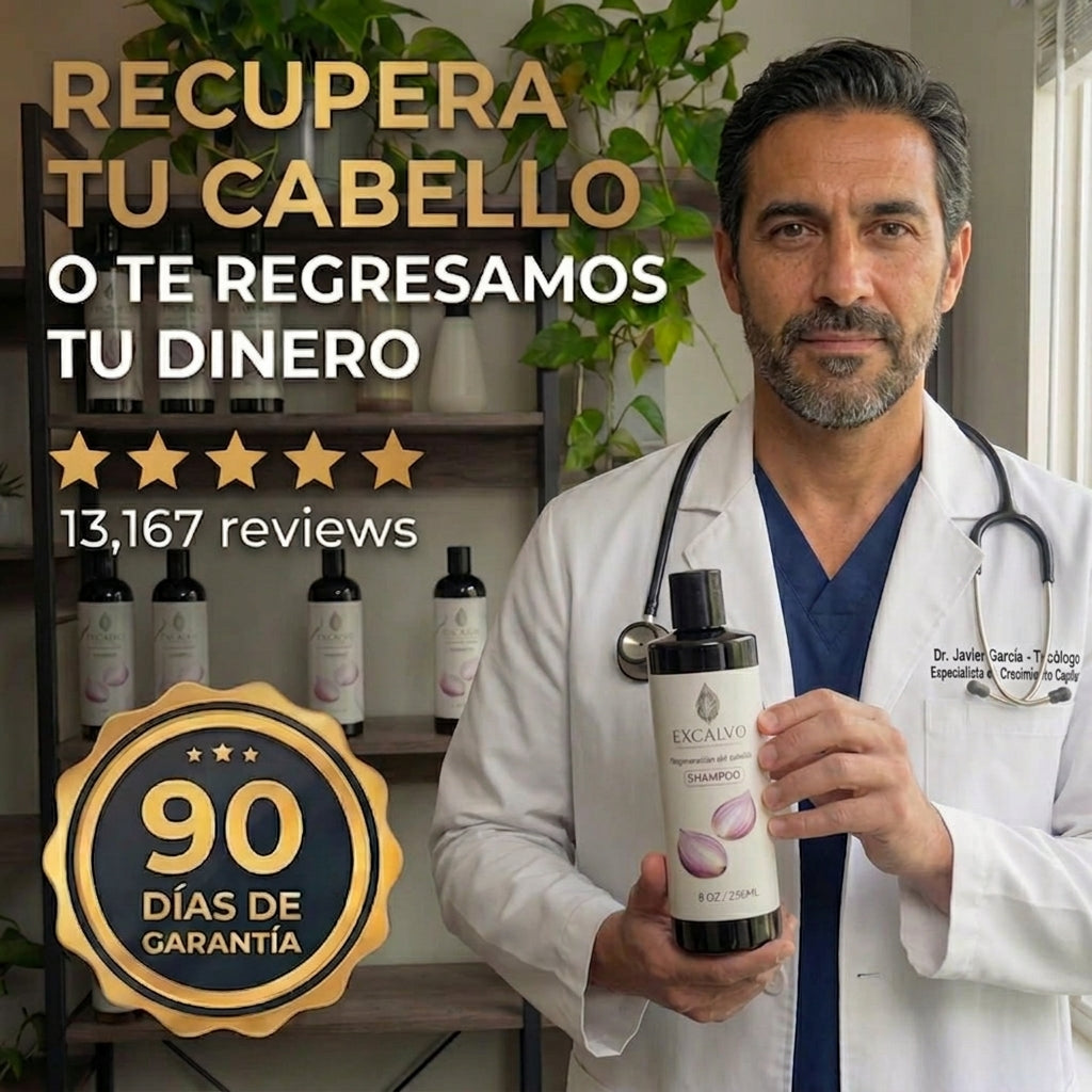 Champú ExCalvo — Regenerador Capilar Anticaída