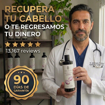 Champú ExCalvo — Regenerador Capilar Anticaída