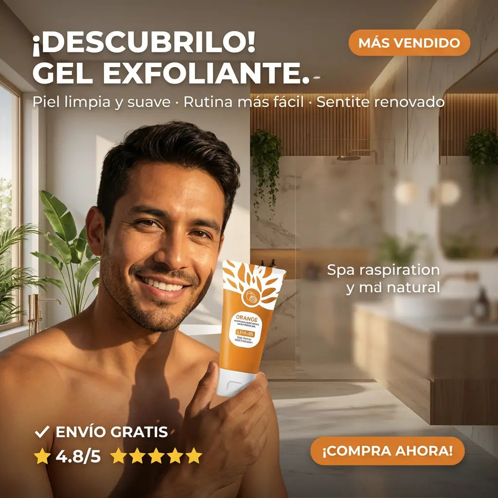 Gel Exfoliante Naranja Poderoso