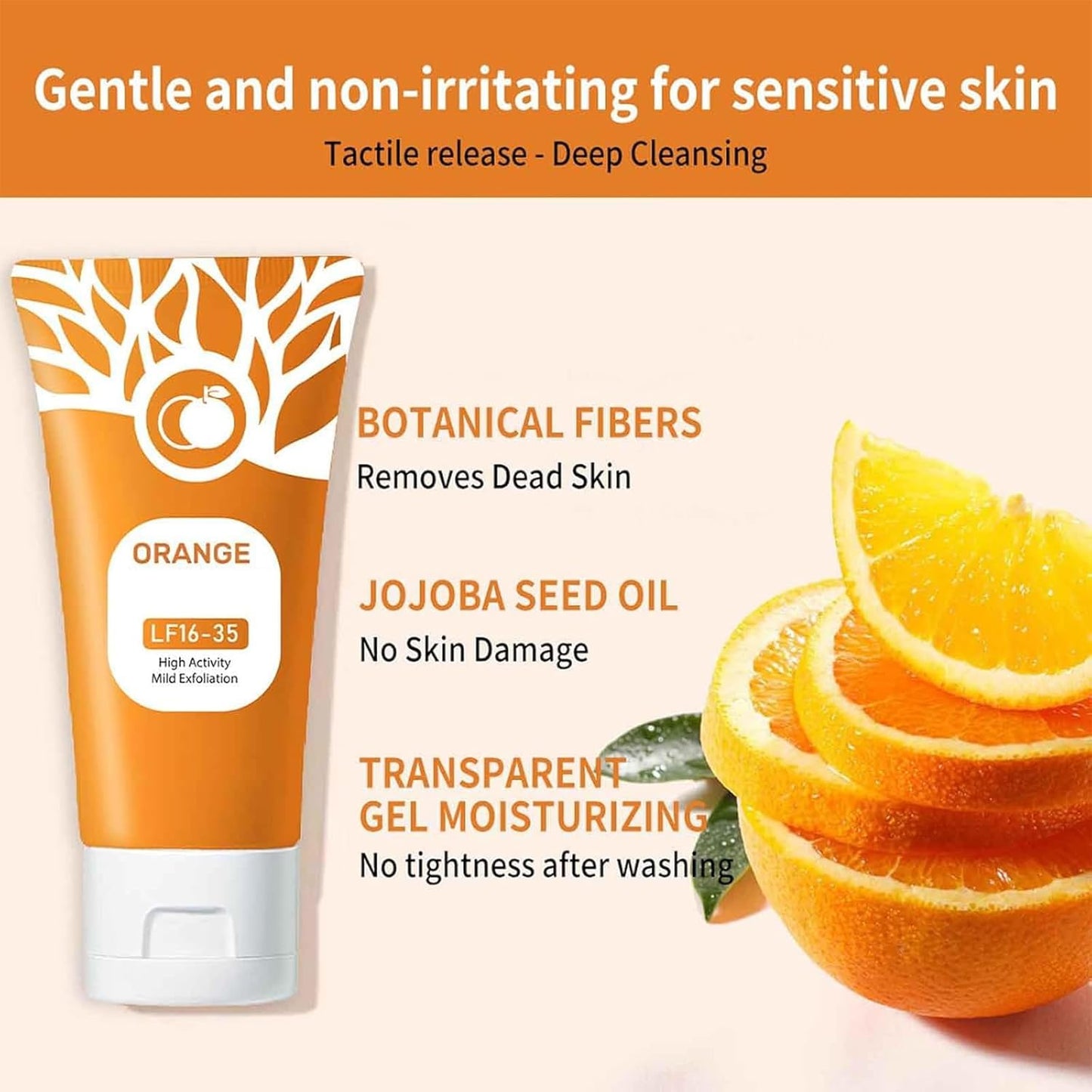 Gel Exfoliante Naranja Poderoso