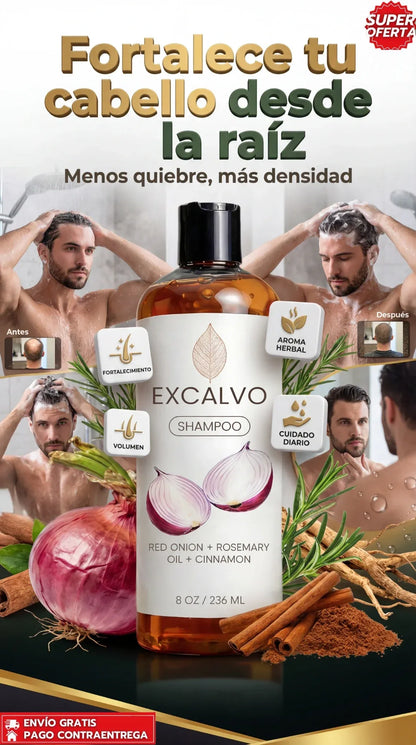 Champú ExCalvo — Regenerador Capilar Anticaída